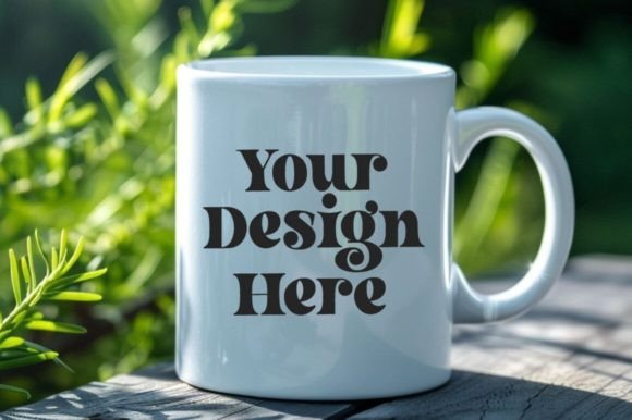 Download Green Nature Coffee Mug Garden Mockup - Premium Resources