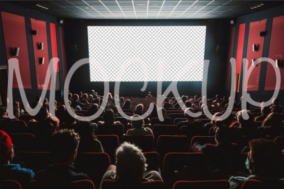Download Empty Cinema Screen Blank Mockup - Blank mockup Collection