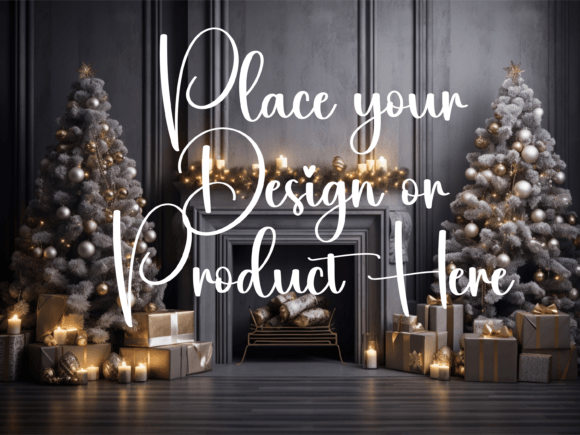 Download Christmas Background for Product Mockups - Product mockups Collection