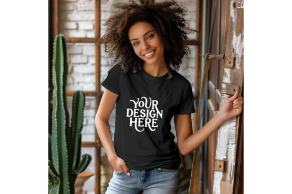 Download Bella Canvas 3001 Tshirt Woman Black Col - Bella canvas Collection