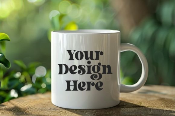 Download Green Nature Coffee Mug Garden Mockup - Premium Resources